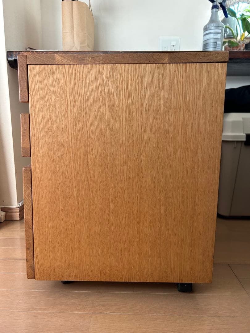 actus アクタス デスクチェスト 梱包送料込み