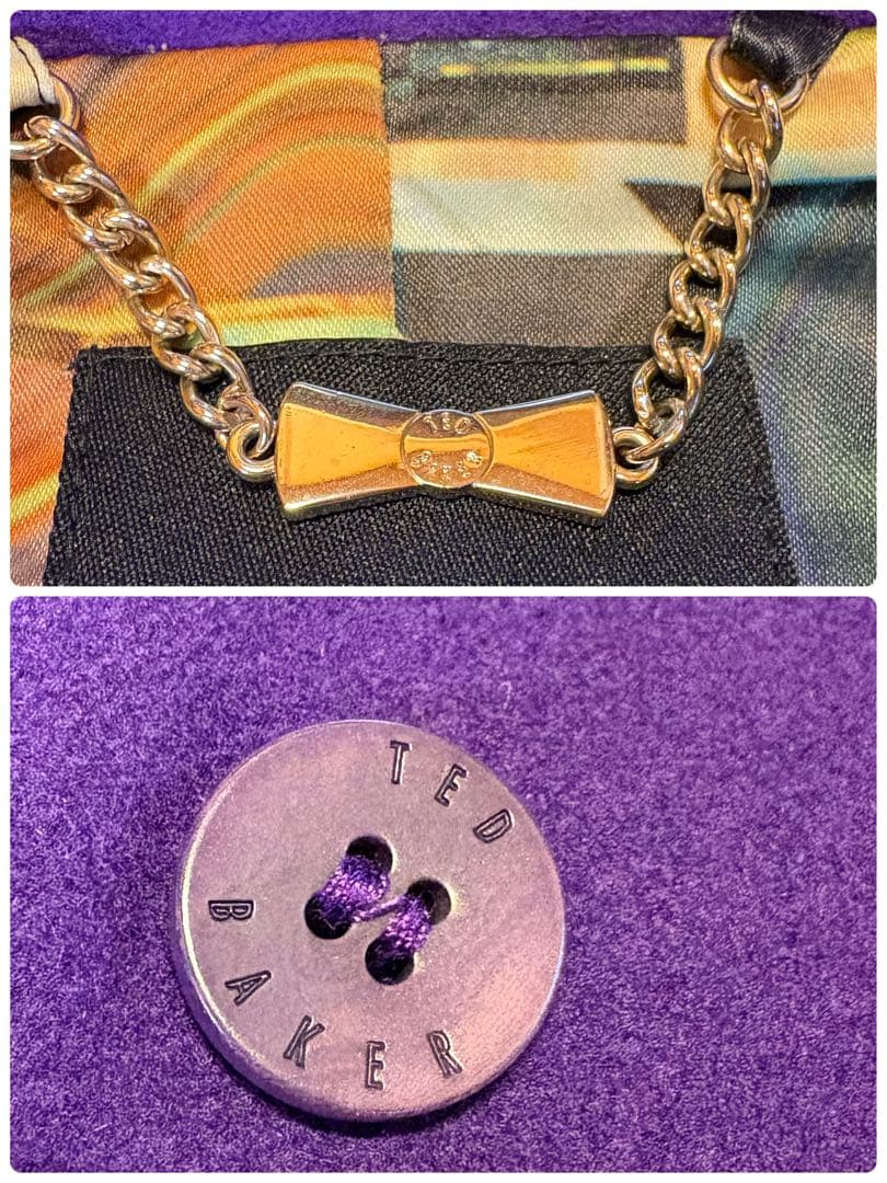 専用です　【Ted Baker】ドレスコート　ペプラムジャケット　ウールカシミヤ