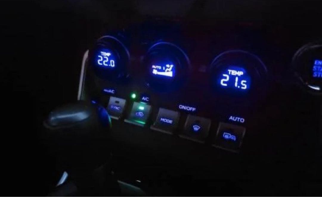 zd8/zn8トヨタ gr86 スバルbrz LED打ち替えエアコンパネル