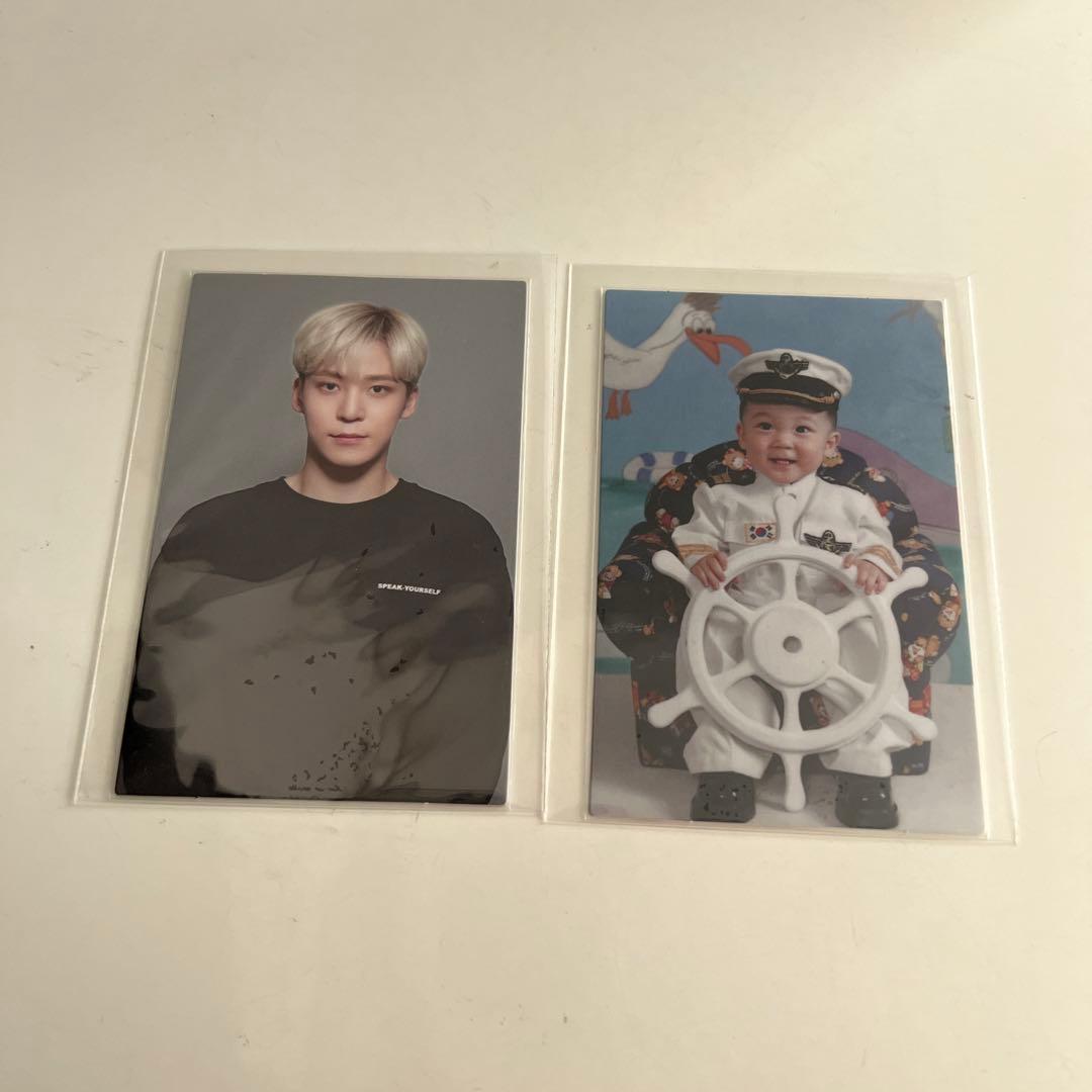 ATEEZ ユノ 幼少期 証明写真 トレカ