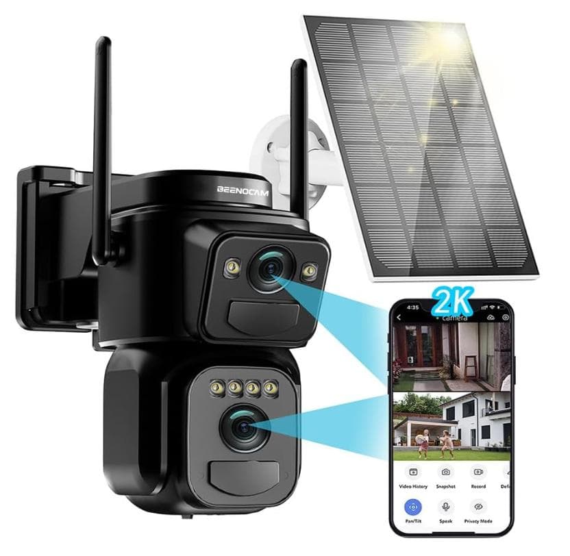 【工事不要】防犯カメラ 屋外 ソーラー カメラ 無線 防犯【スマホ連動】