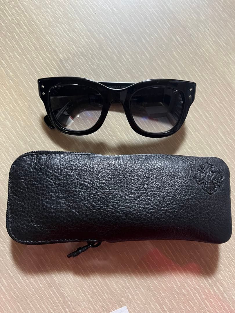 chrome hearts ブラック キャットアイ サングラス クロムハーツ