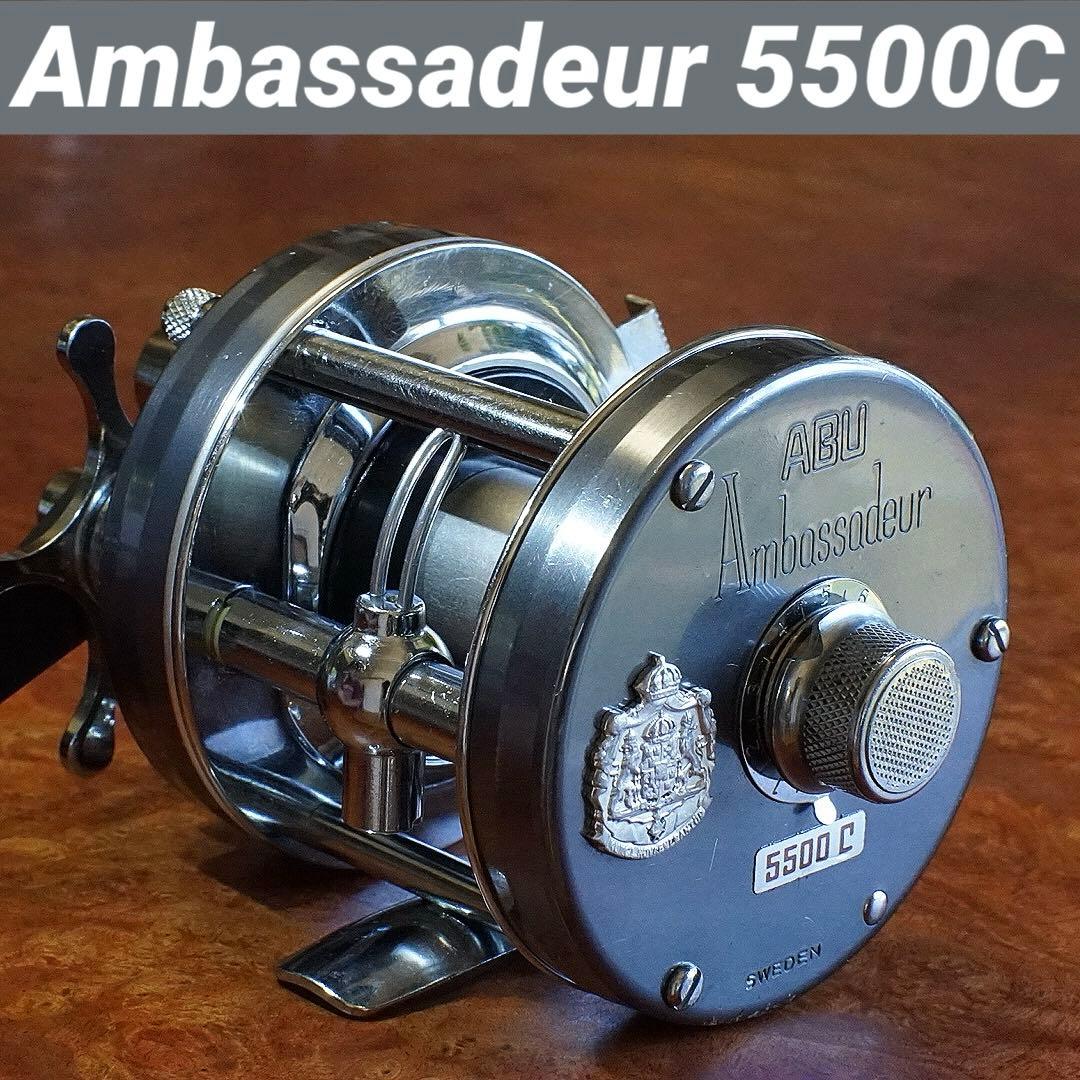 ABU アンバサダー 5500C ビッグA メンテ済 フレーム修正済