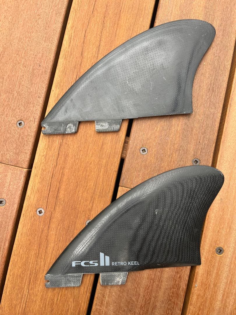 FCS2 Specialty Series RETRO KEEL フィン(黒)