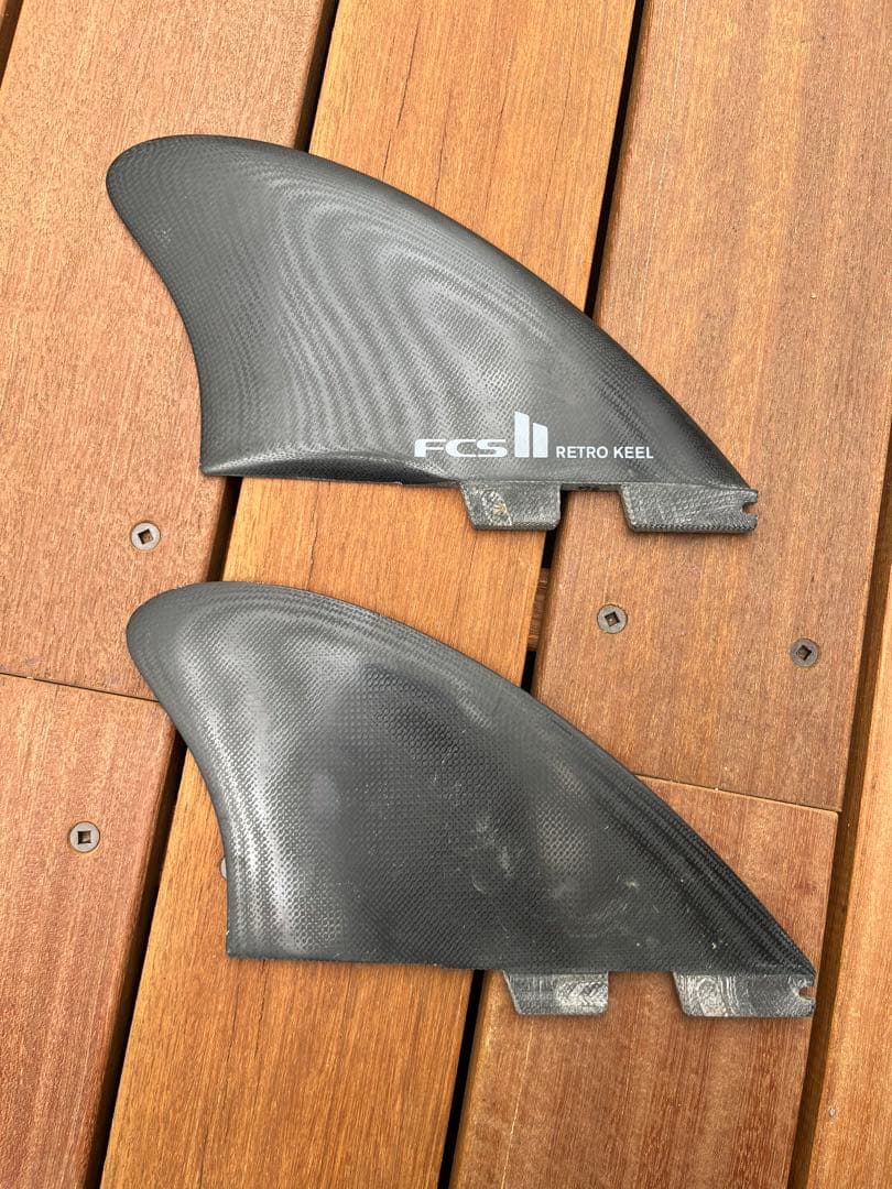 FCS2 Specialty Series RETRO KEEL フィン(黒)