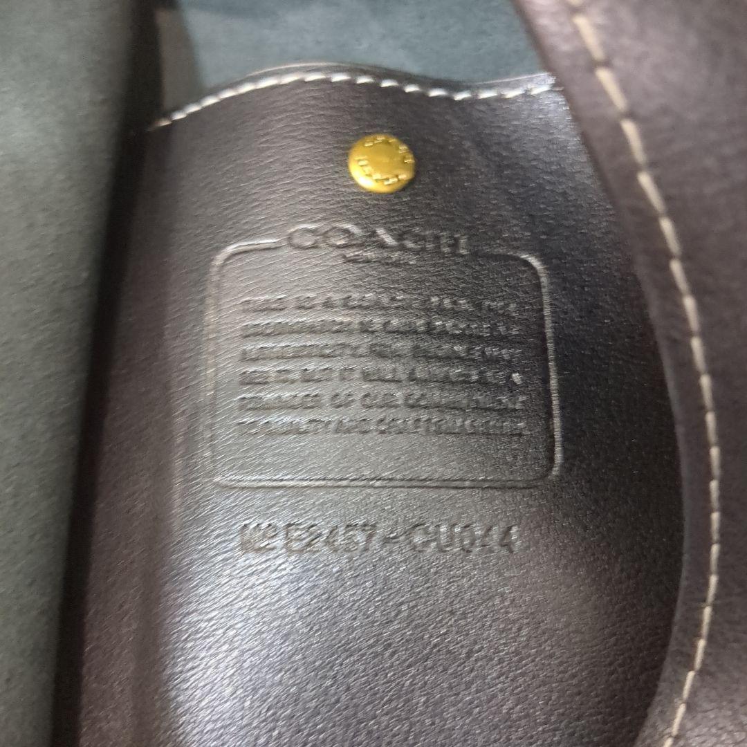 COACH　ブルックリン ショルダーバック39 ワンハンドル ブラック