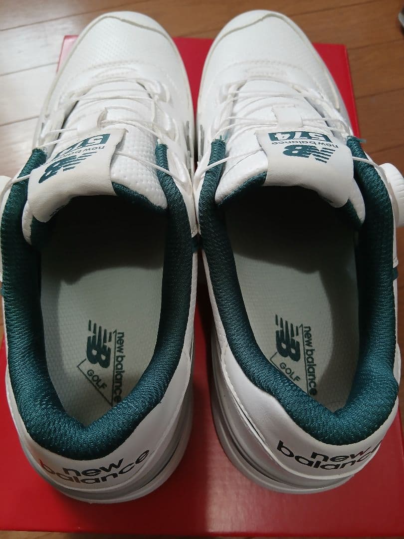 美品/ニューバランス ゴルフシューズ 574 v4 SL BOA 27cm