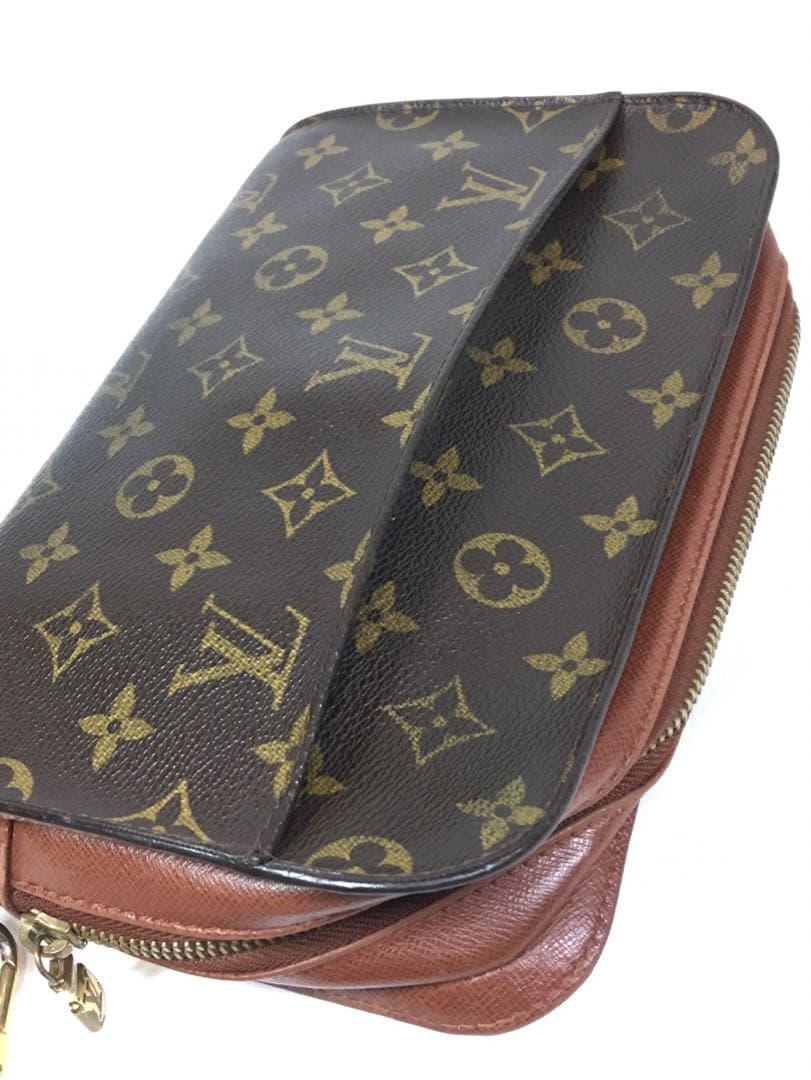 ルイヴィトン　モノグラム　オルセー　クラッチバッグ　ハンドバッグ