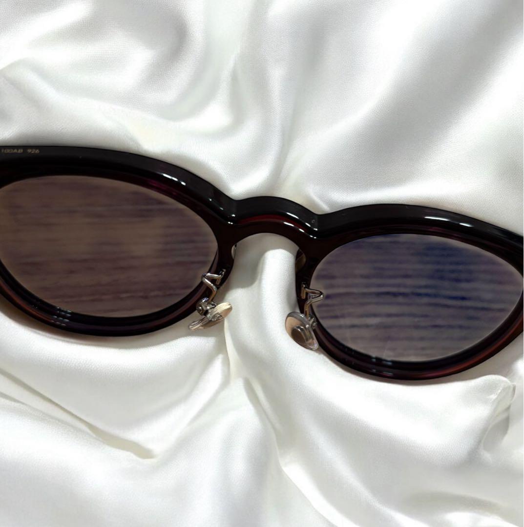 【美品】JINS Switch サングラス　取り外しプレート付　デミブラウン