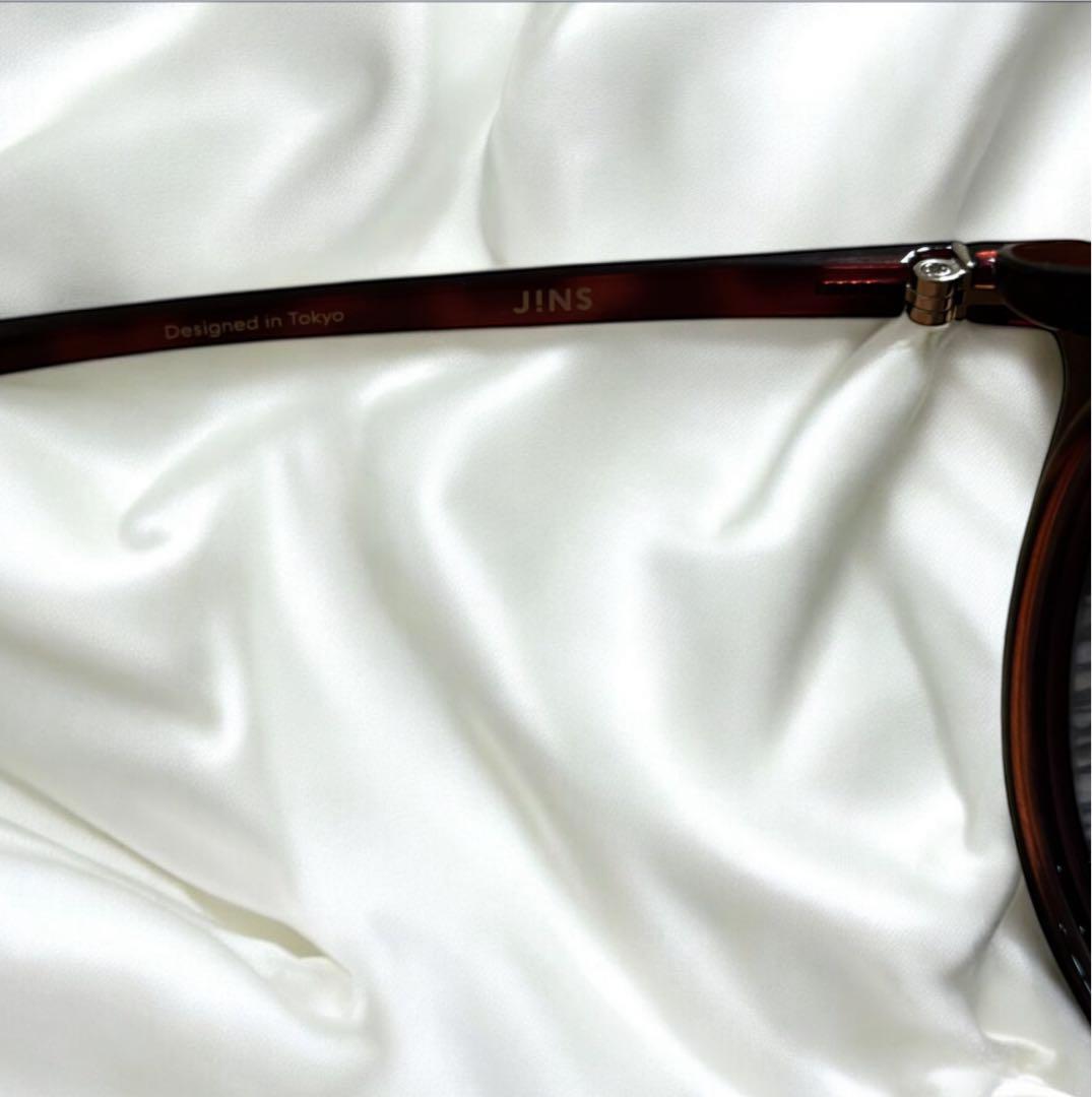【美品】JINS Switch サングラス　取り外しプレート付　デミブラウン