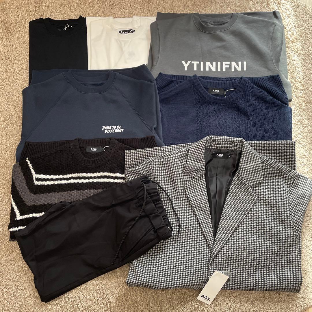 AZUL 福袋 2026 メンズ 8点セット