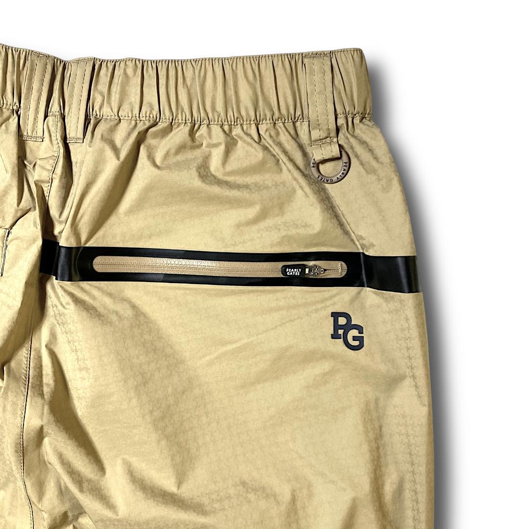 4 パーリーゲイツ AQUAX 撥水 防水 ビッグロゴ レインパンツ 040