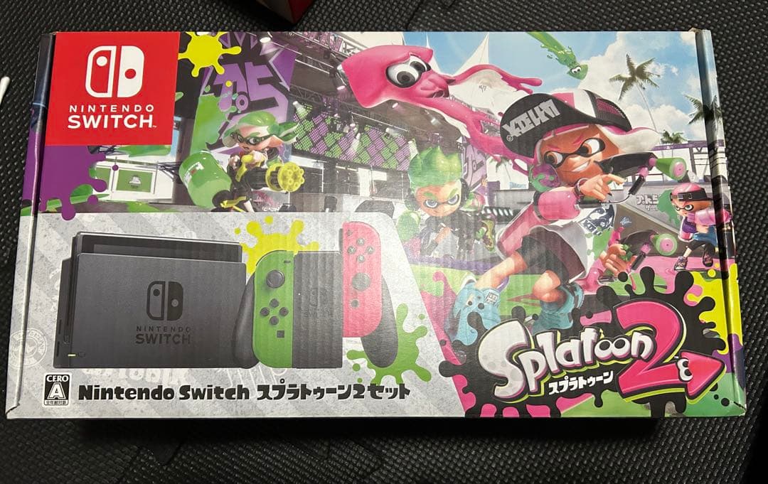Nintendo Switch スプラトゥーン2 ソフト本体 掃除消臭殺菌済み。