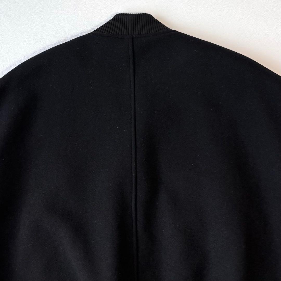 メゾンスペシャル シープレザープライムオーバースタジアムジャケット