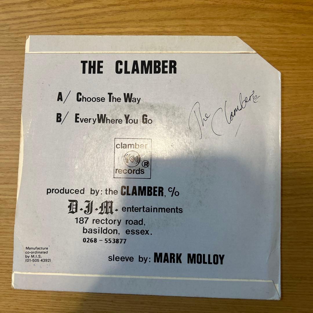 The Clamber - Choose The Way 7インチ