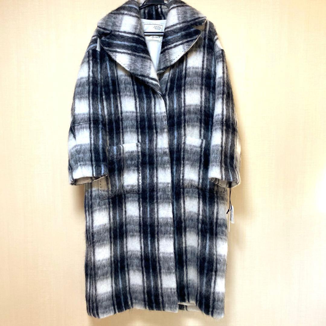 新品未使用Her lip to モヘヤアルパカ　可愛いウールコート　M 小嶋陽菜