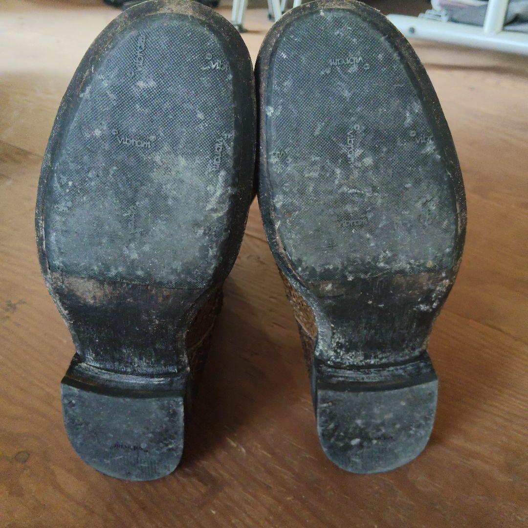 アタッチメント　ATTACHMENT　パイソン風ペコスブーツ