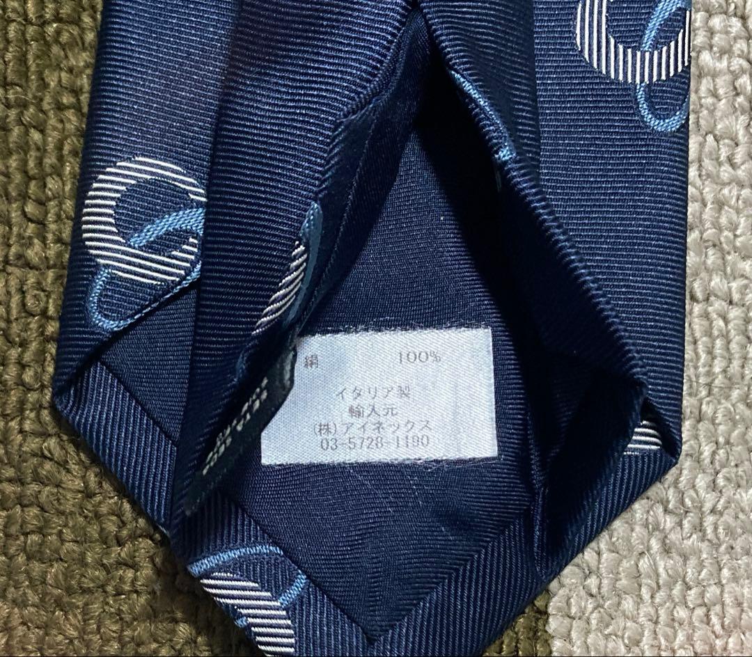 Holliday & Brown ネクタイ 小紋柄 ネイビー