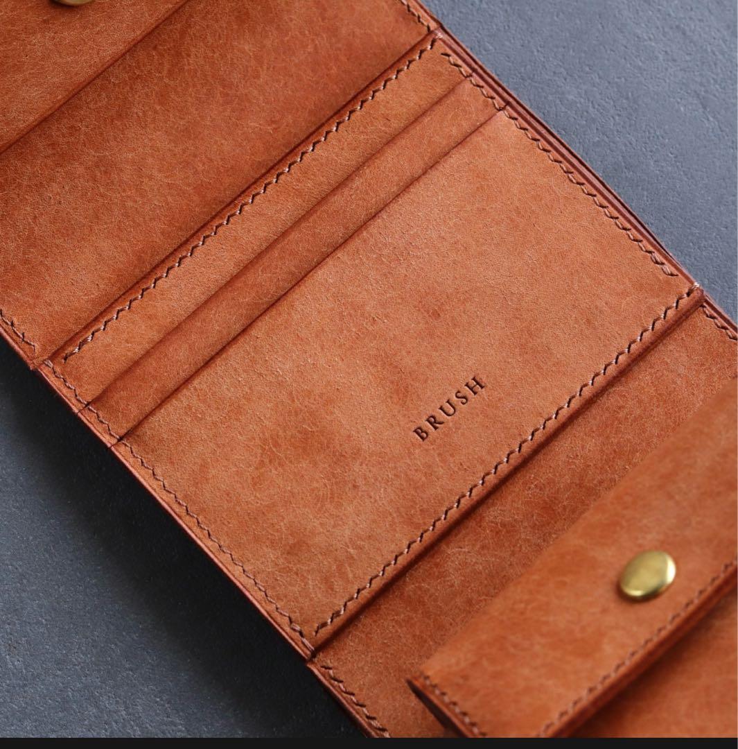 ミニウォレット / マルゴー【Ricco mini】　Brown（ブラウン）新品