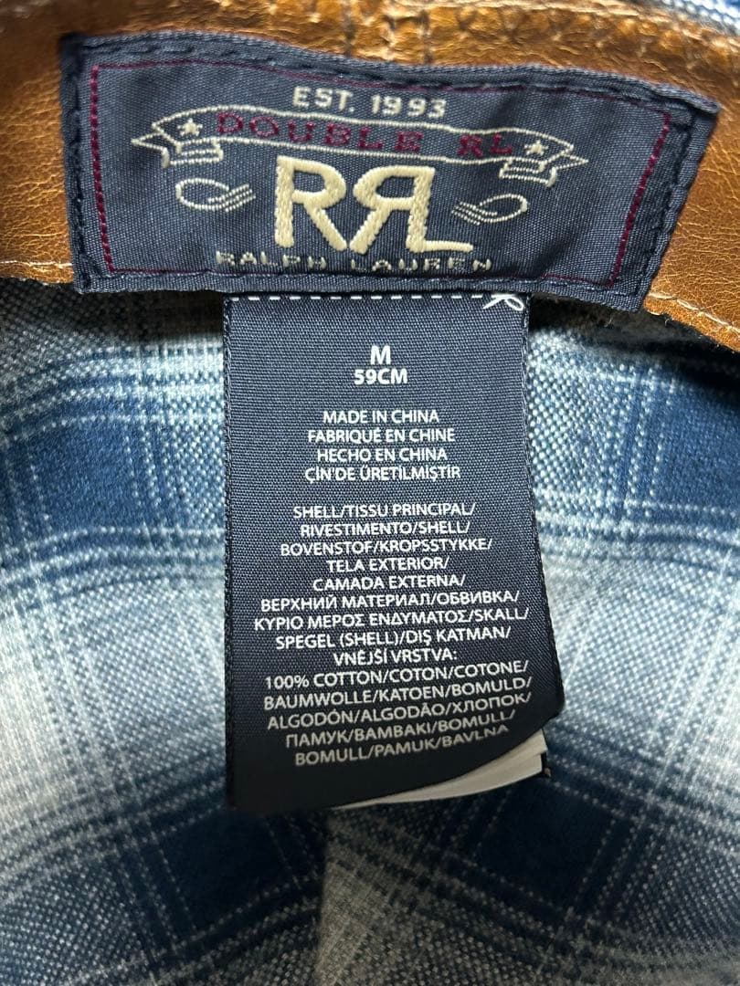 超希少　NY購入　ダブルアールエル　RRL コーデュロイ　ニュースボーイキャップ