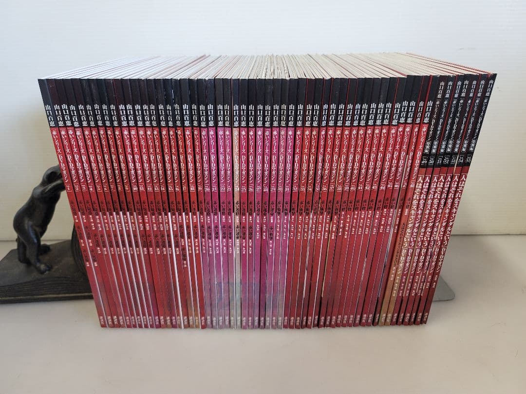 仙台市⤴️希少/山口百恵「赤いシリーズ」DVDマガジン/1～55全巻コンプリート