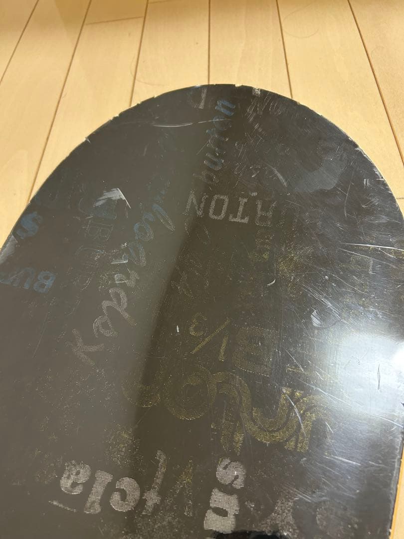 BURTON 板スノーボードセット　SALOMON バイン付き