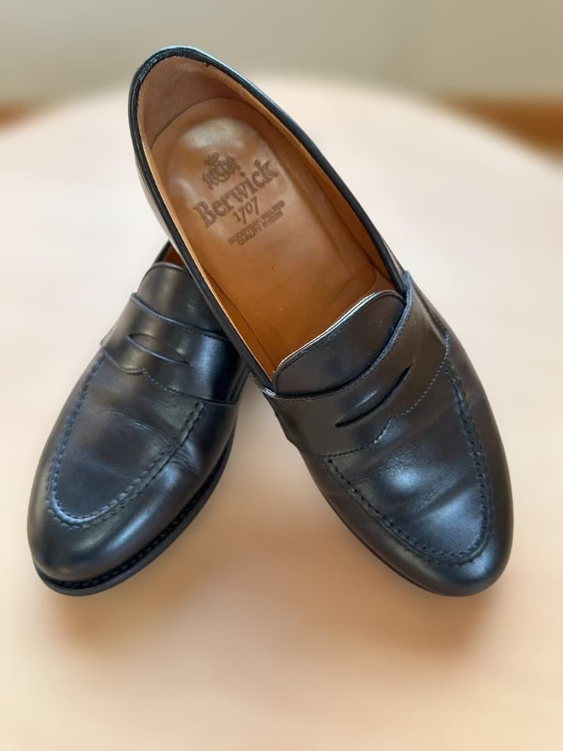 〈美品！〉Berwick 1707 ローファー　黒