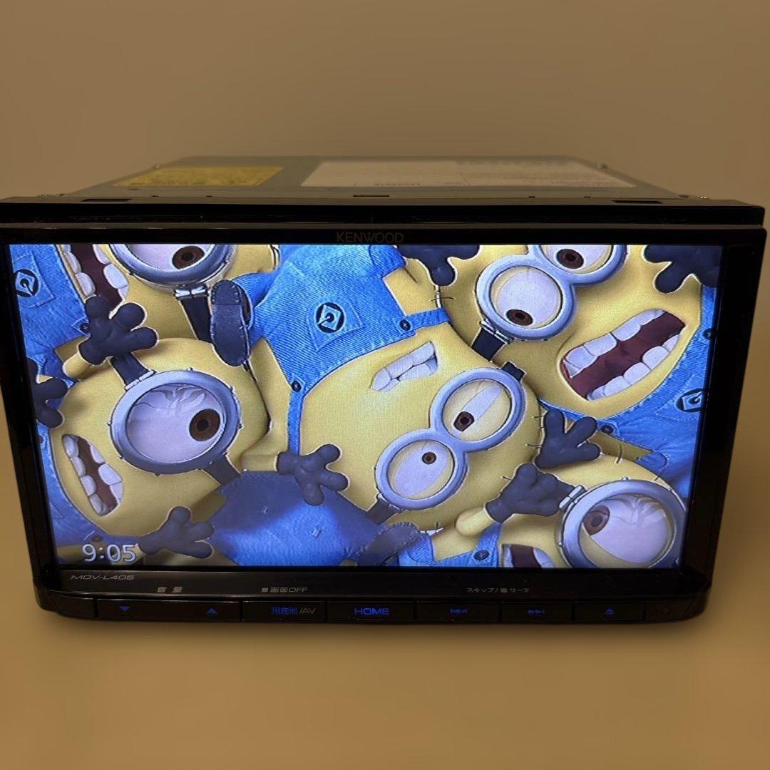 ★NEXT★美品2025年最新地図更新済ケンウッド彩速ナビMDV-L405