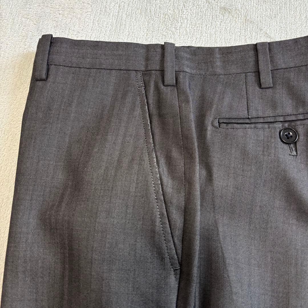 シルク 40R 3ピース✨バーバリーブラックレーベル　スーツ　Super 110