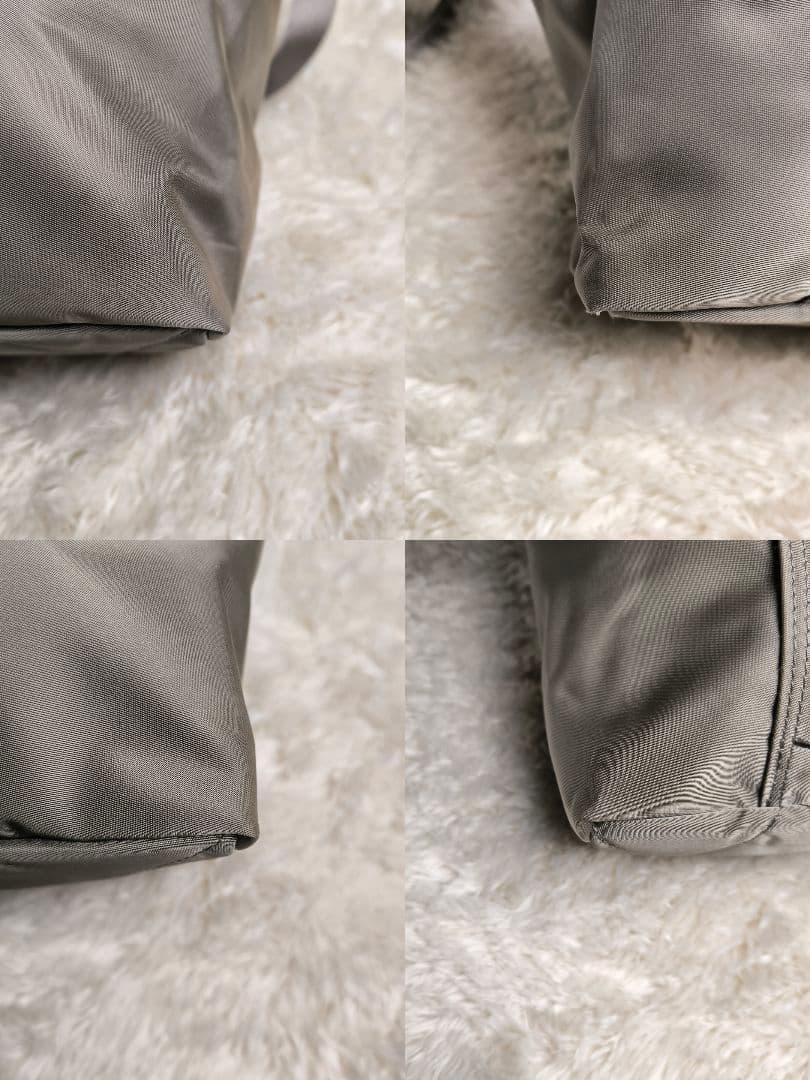 【極美品】ポーターガール シェル ショルダーバッグ グレージュ 肩掛け可