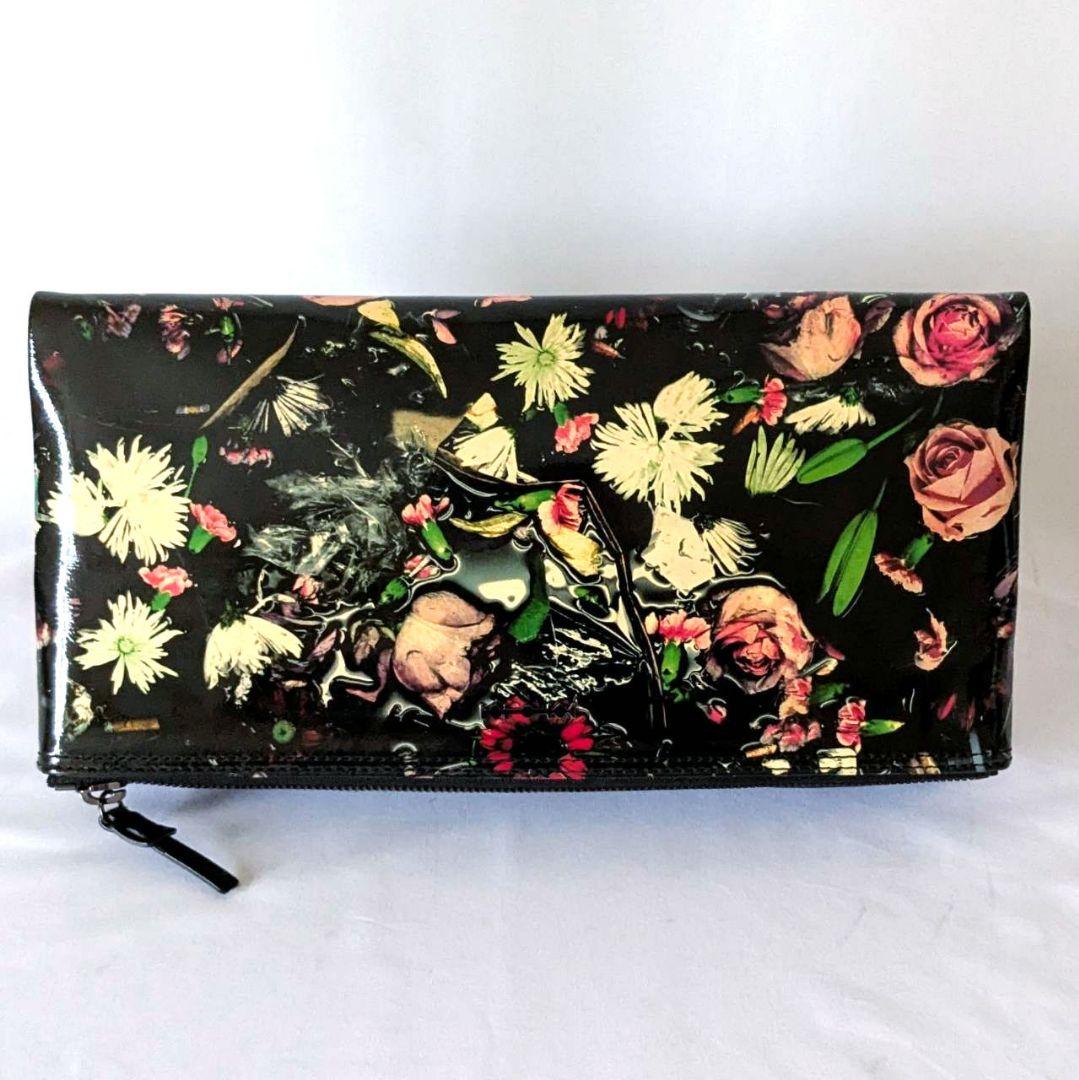 ✨美品✨ アレキサンダーマックイーン クラッチバッグ セカンドバッグ フラワー柄