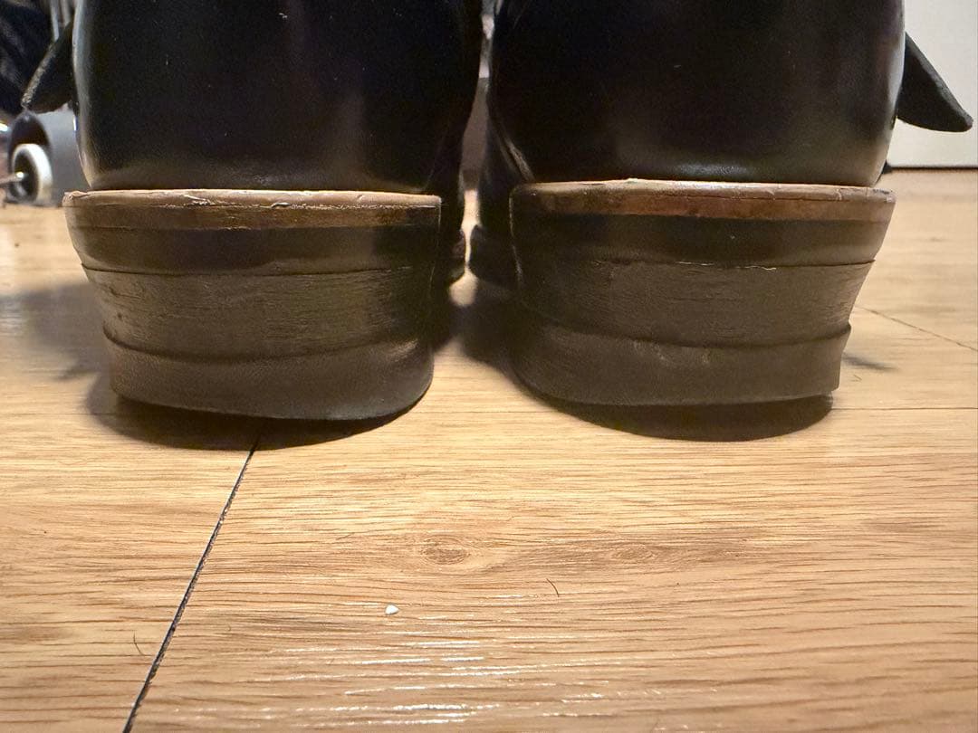 チペワ　chippewa ブラック　レザー　エンジニアブーツ USA製