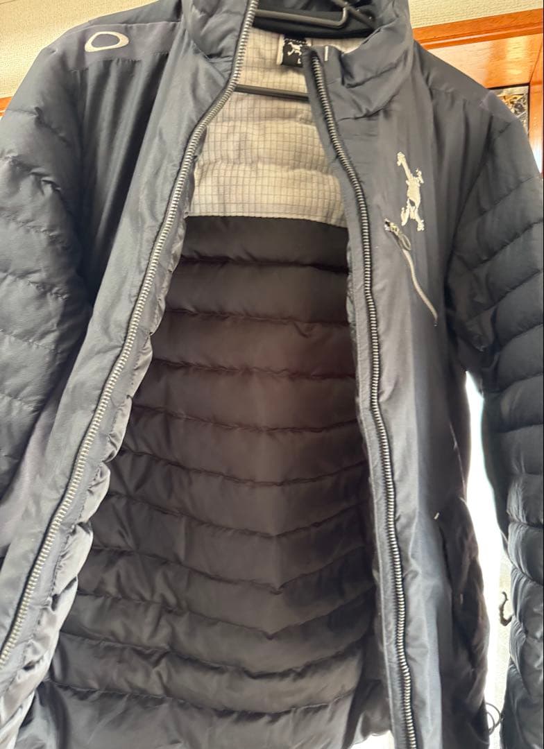 Oakley ブラック　ダウンジャケット　L