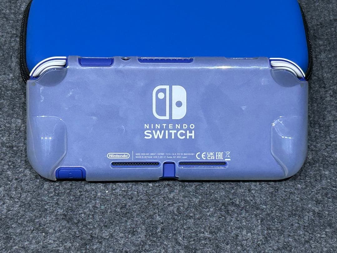 Nintendo Switch Lite 青色 保護ケース付き