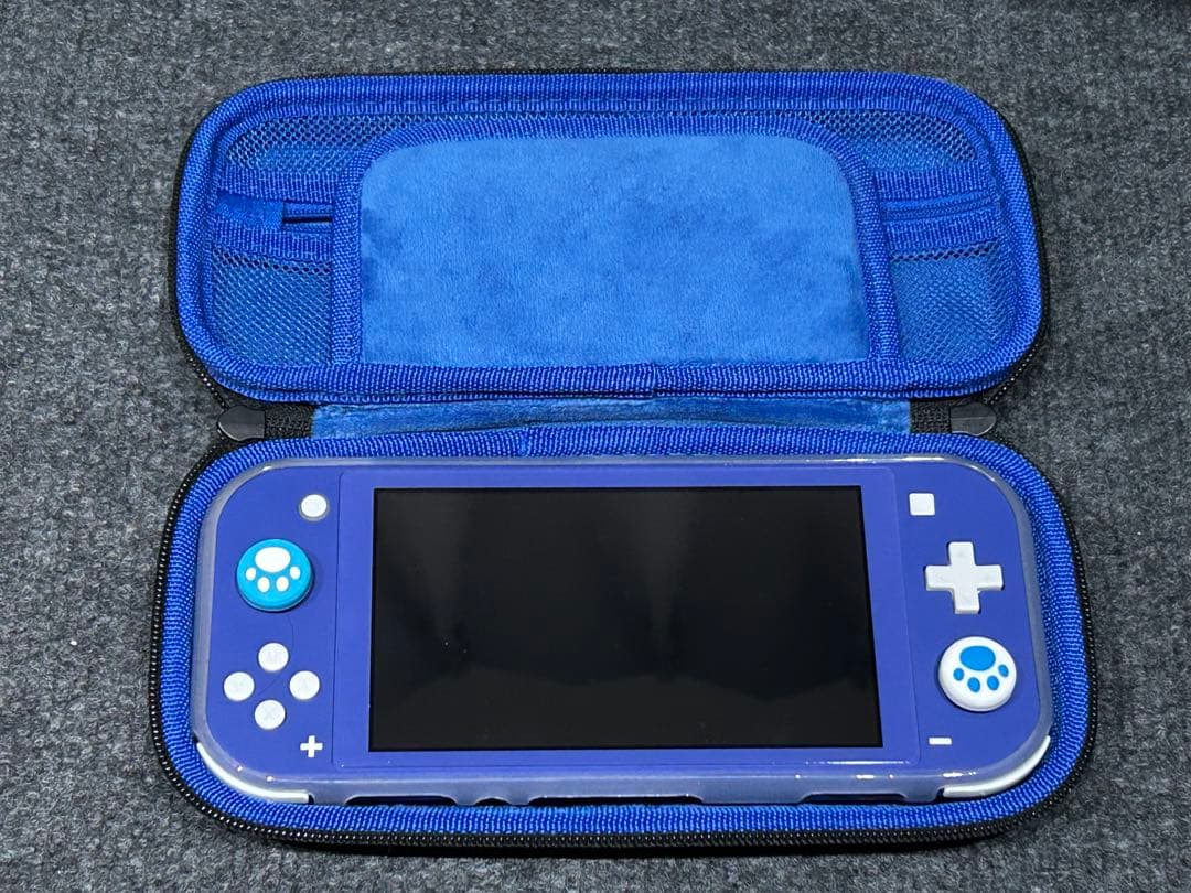 Nintendo Switch Lite 青色 保護ケース付き