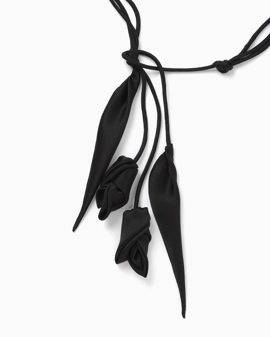 アクセサリー Mame Kurogouchi Floral Motif Silk Belt