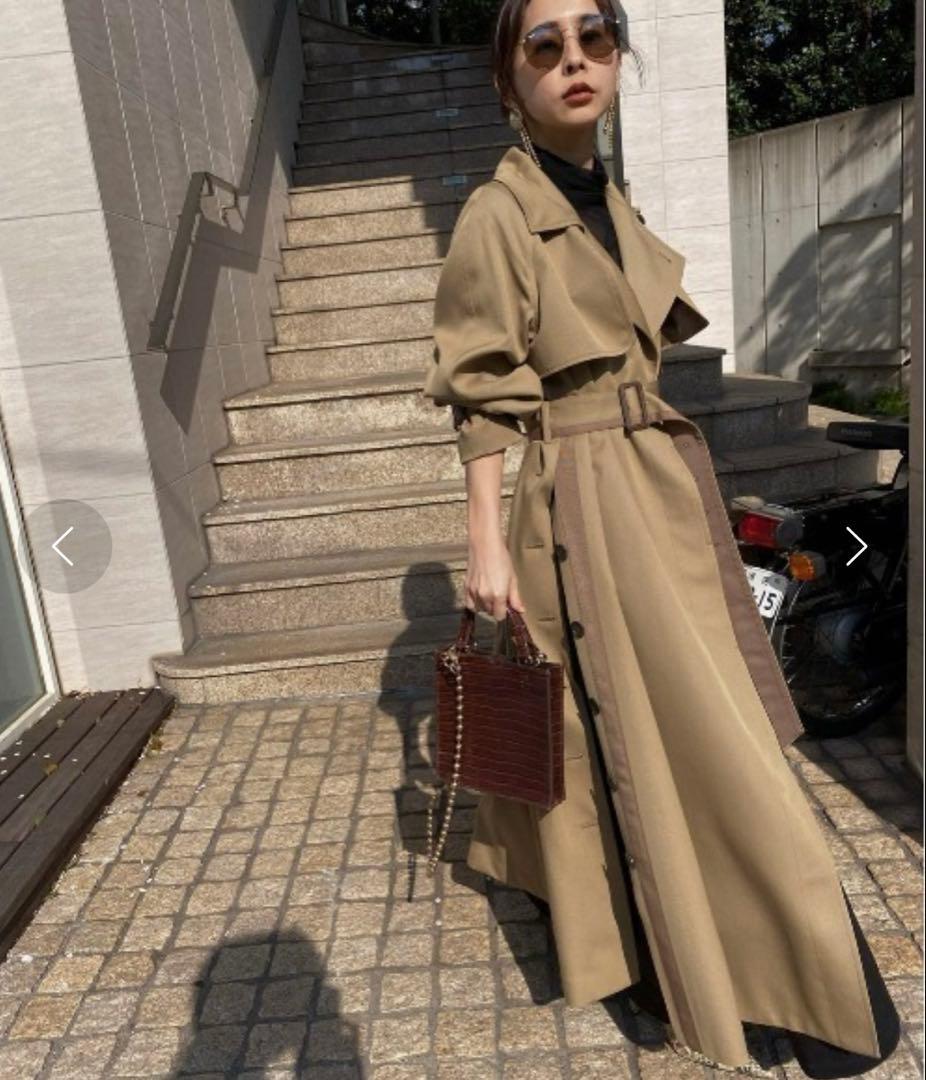 アメリヴィンテージ MINIMAL FLARE TRENCH COAT