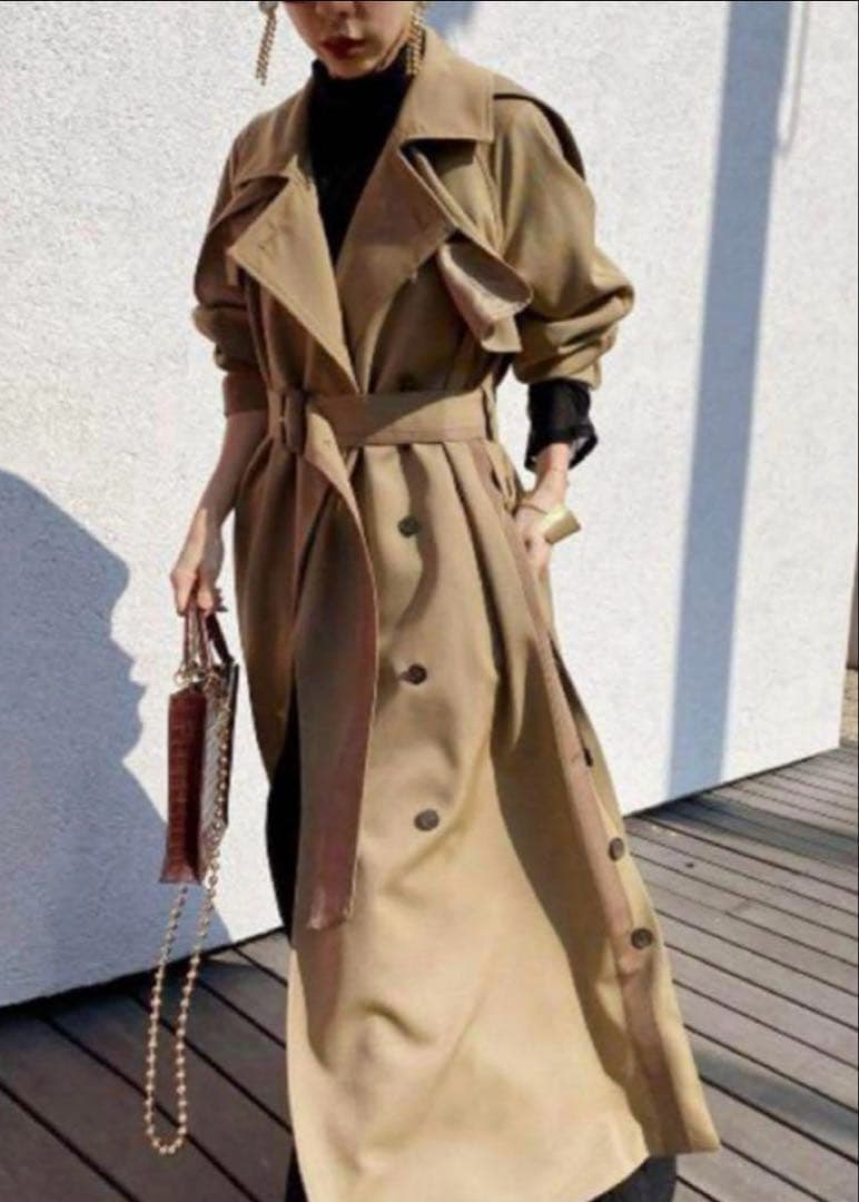アメリヴィンテージ MINIMAL FLARE TRENCH COAT