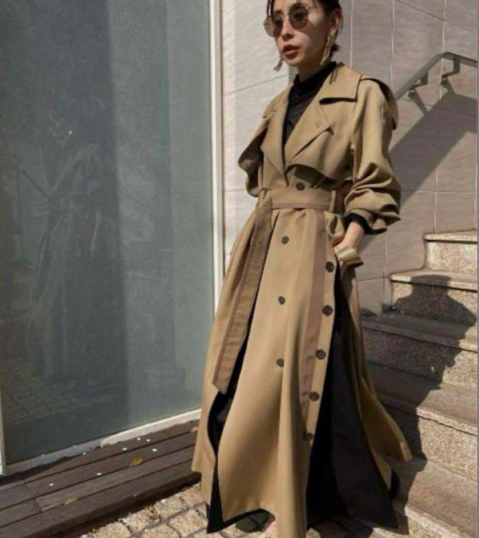 アメリヴィンテージ MINIMAL FLARE TRENCH COAT