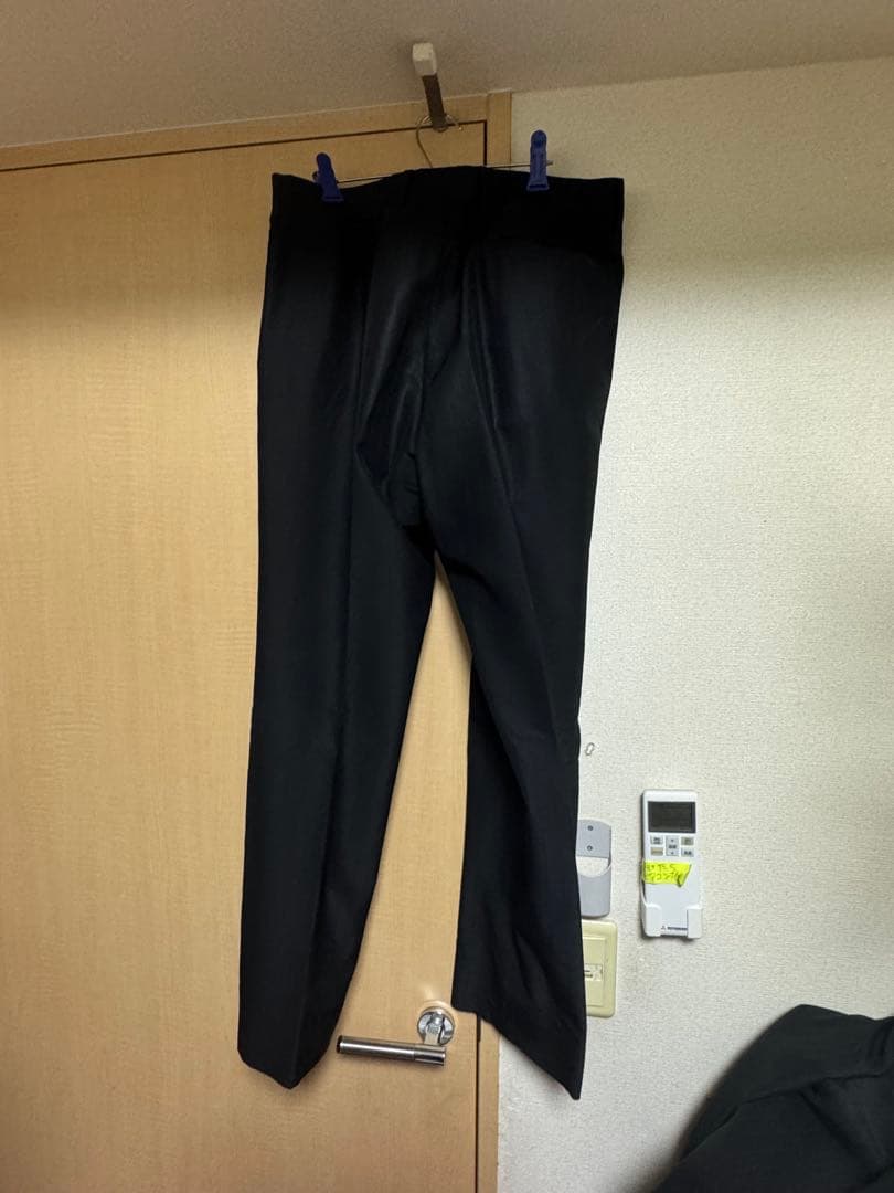 Dior homme エディ期　セットアップ　修理あと裾ダメージあり