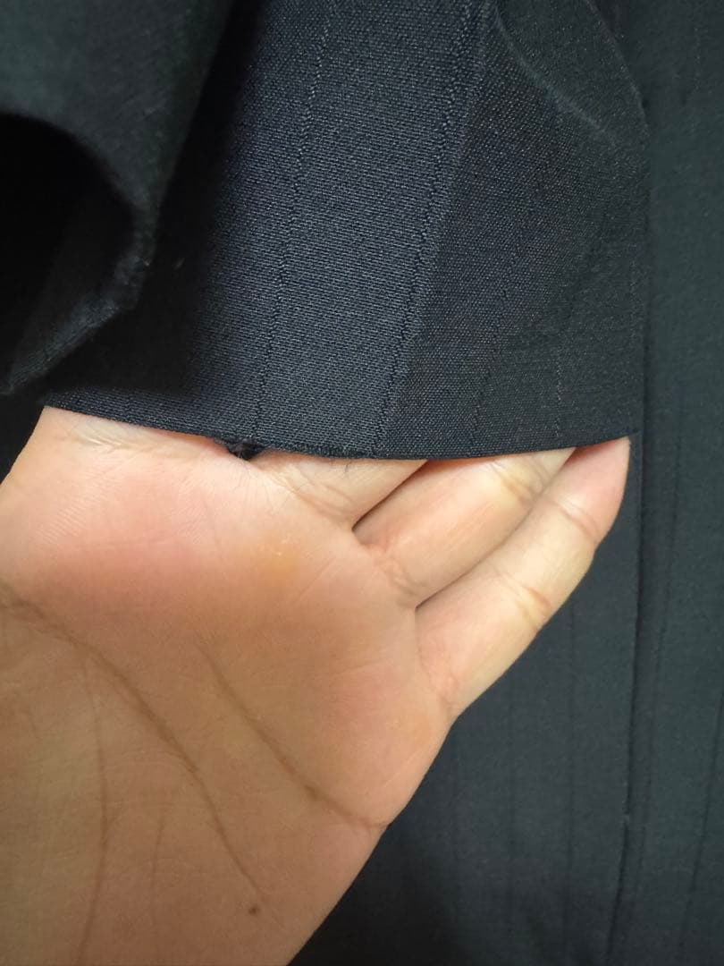 Dior homme エディ期　セットアップ　修理あと裾ダメージあり