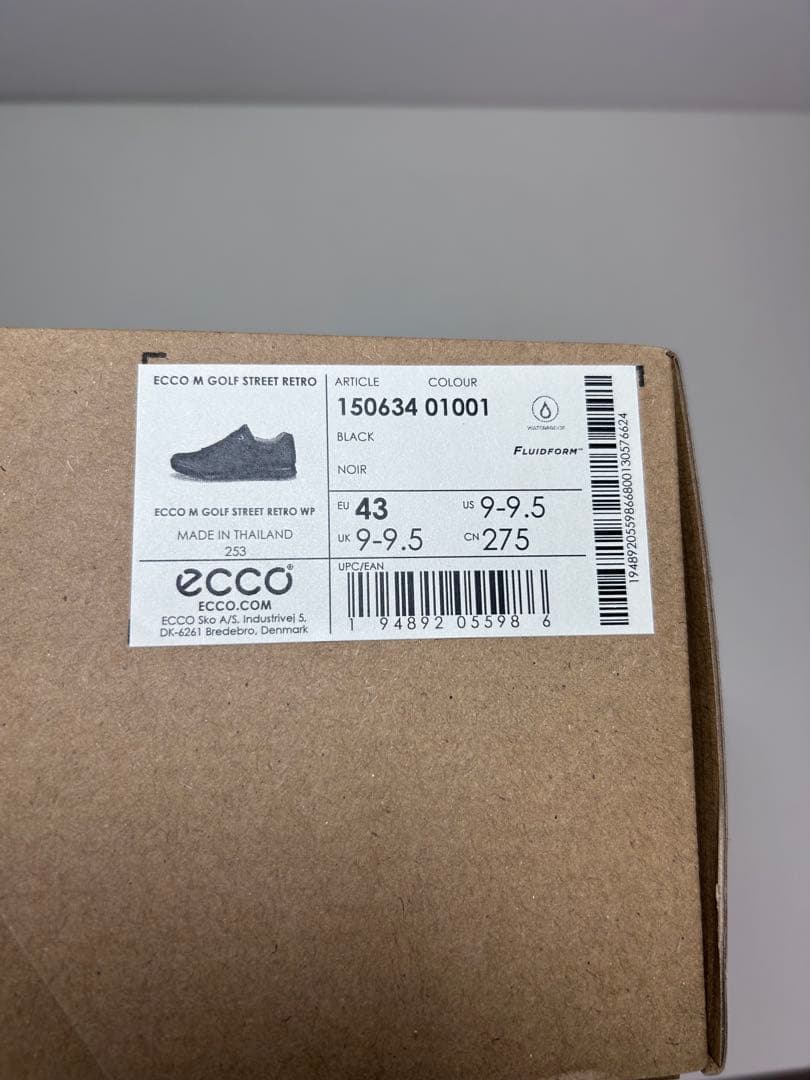 ecco STREET RETRO エコー ゴルフシューズ　26.5cm