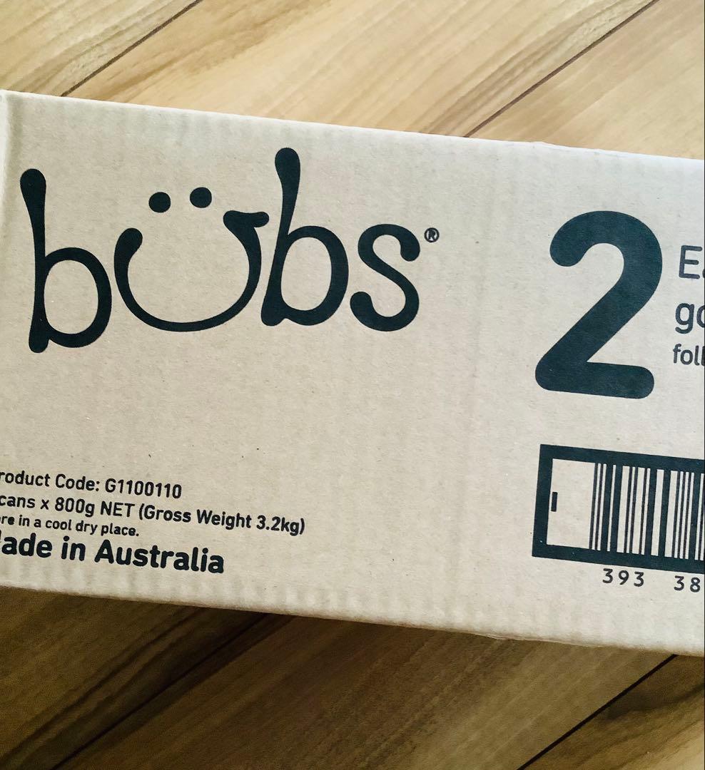 【宅急便】bubsバブズ・やぎ山羊粉ミルク ステップ2(6ヶ月〜12ヶ月頃)2缶