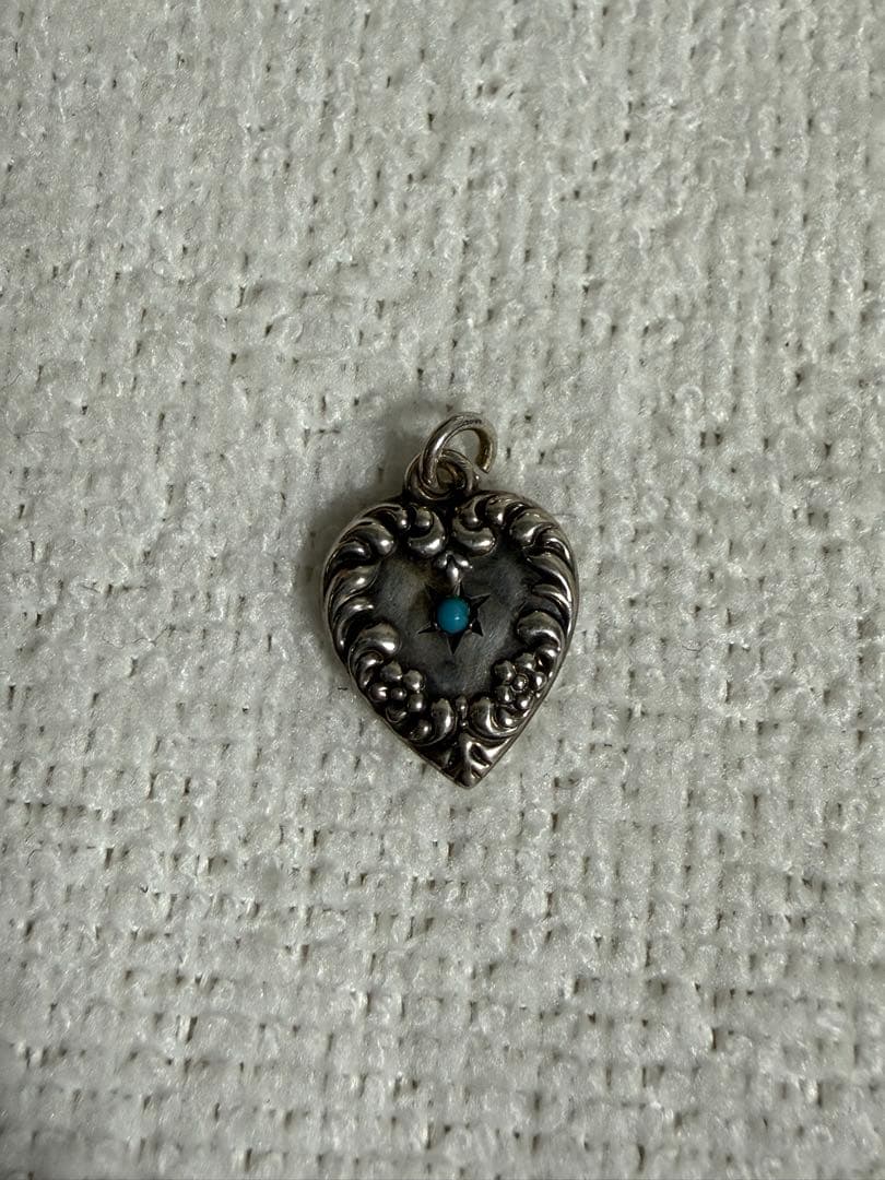 スウィートハートジュエリー 勿忘草 ストーン シルバー トップ ターコイズ