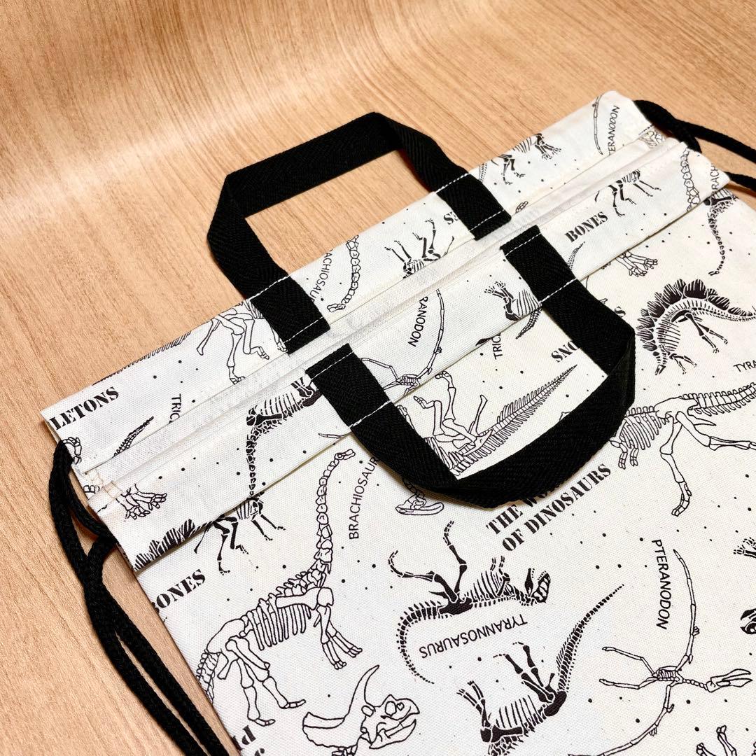 【あんこ】化石(カーキ/ナチュラル) 入園入学グッズ5点