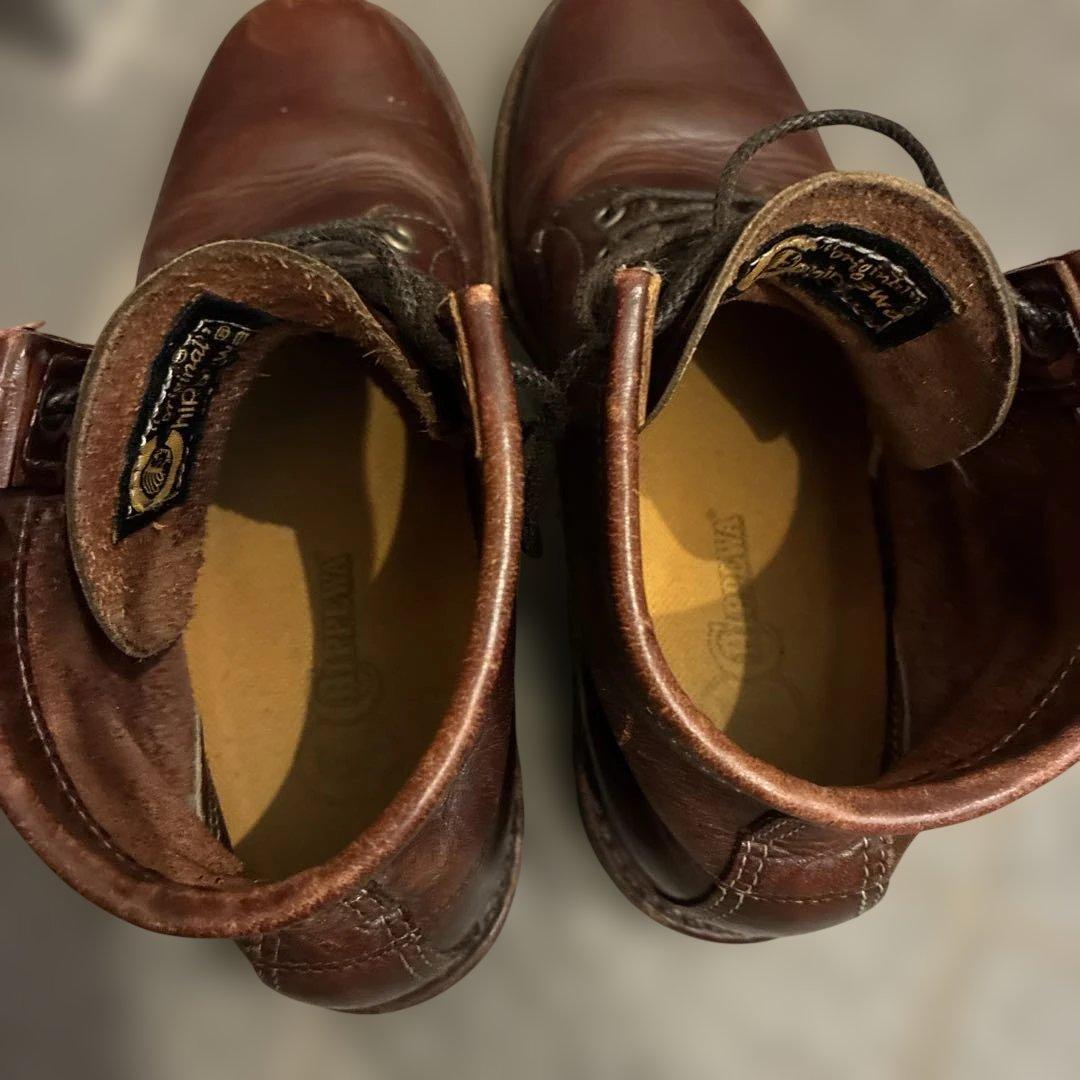 か*わ様 Chippewa ブラウンレザーブーツ