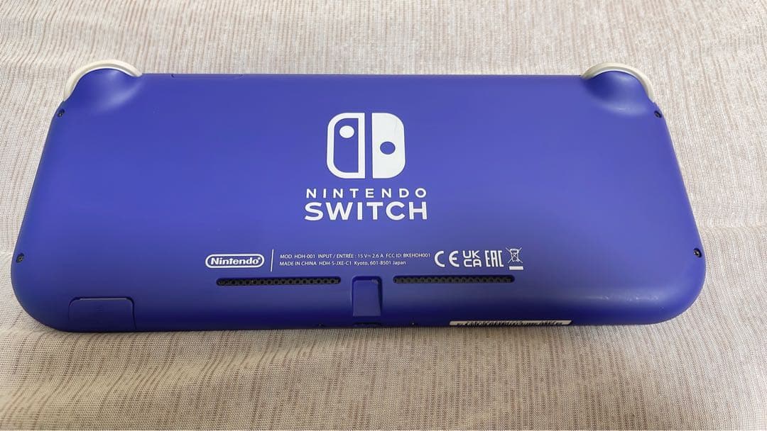 動作確認済　Nintendo Switch Lite ブルー 本体 ※箱無し