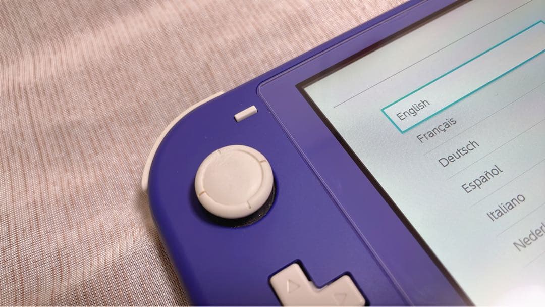 動作確認済　Nintendo Switch Lite ブルー 本体 ※箱無し