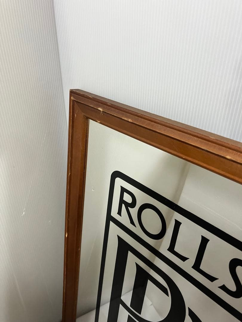 パブミラー ロールスロイス ROLLS ROYCE 鏡 アンティーク