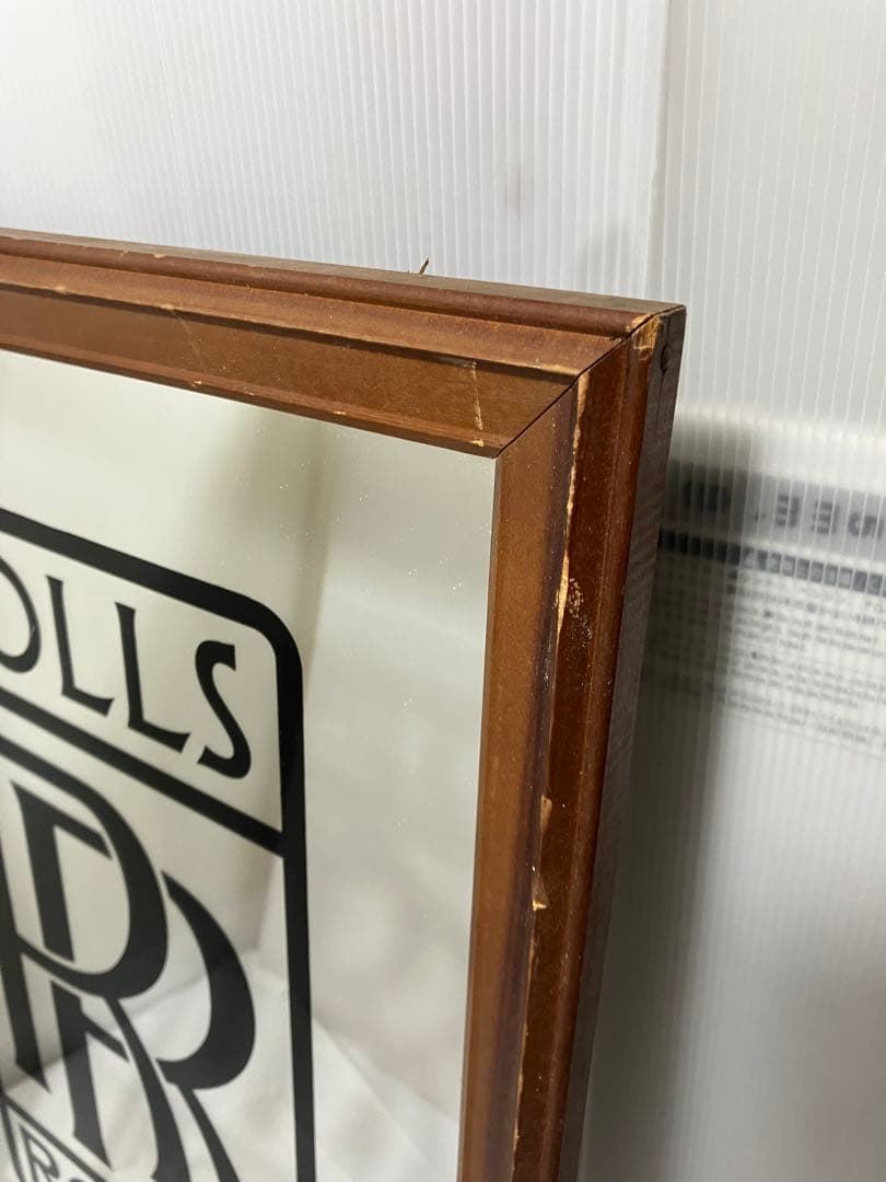 パブミラー ロールスロイス ROLLS ROYCE 鏡 アンティーク